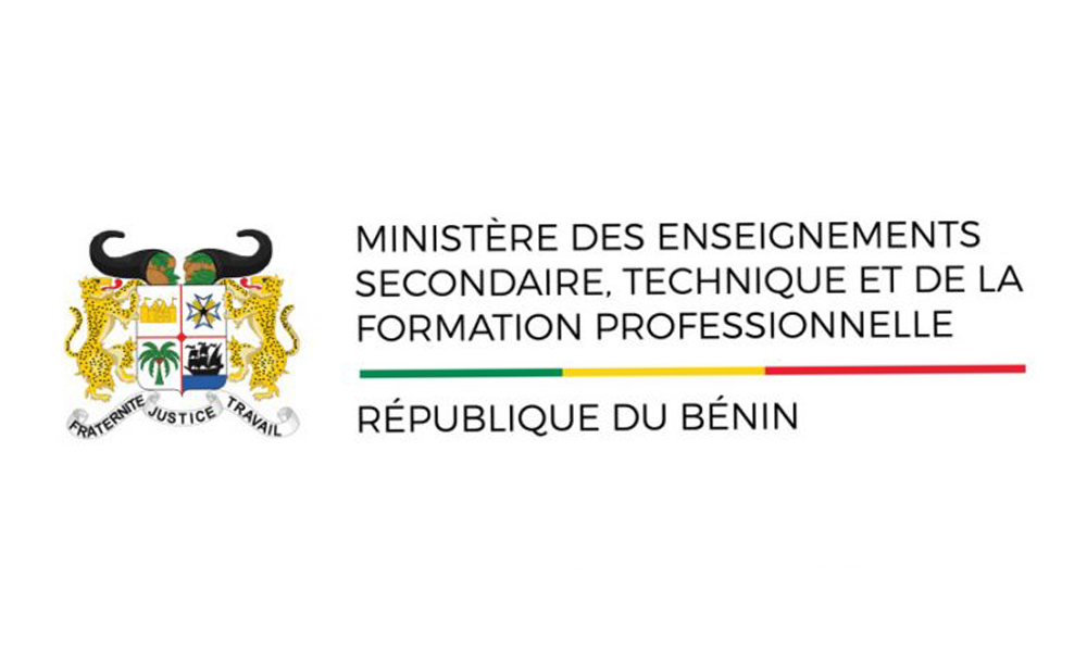 Arrêté du Ministère des Enseignements Secondaire, Technique et de la Formation Professionnelle
